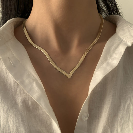 Snake Bone Necklace